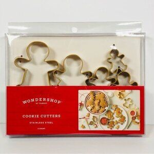 Wondershop Gingerbread Family Cookie Cutters Man Woman Boy Girl Baby NEW